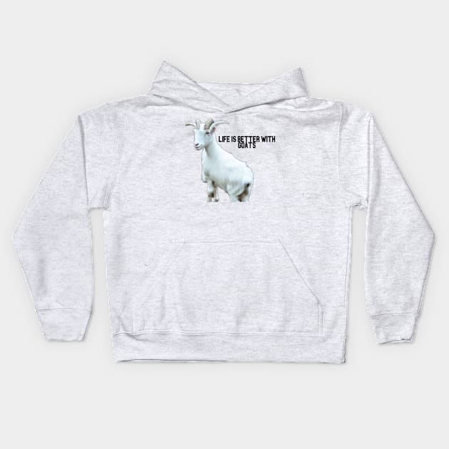 Goat Simulator Funny Kids Hoodie by Trendy-Now